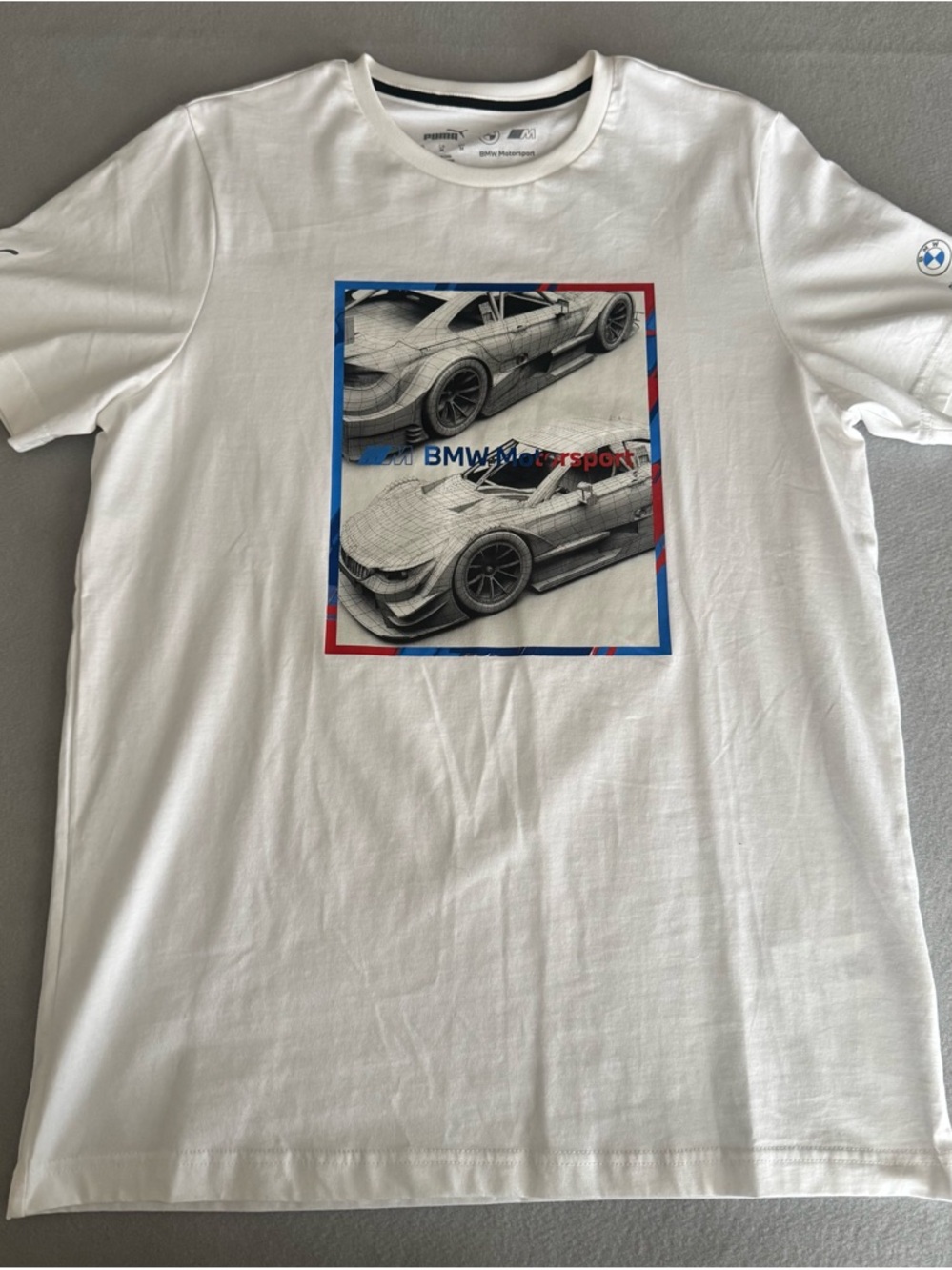 Puma BMW M Motorsports Graphic T-Shirt MENS SIZE M (NWOT)